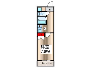 アズキュービックアリエスの物件間取画像